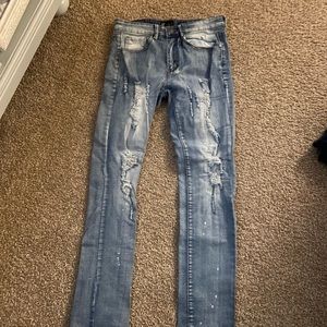 waimea skinny fit ripped jeans size 30 32